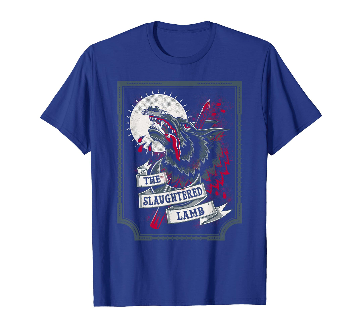 The Slaughtered Lamb - Wolf Head - Beer T-shirt T-Shirt