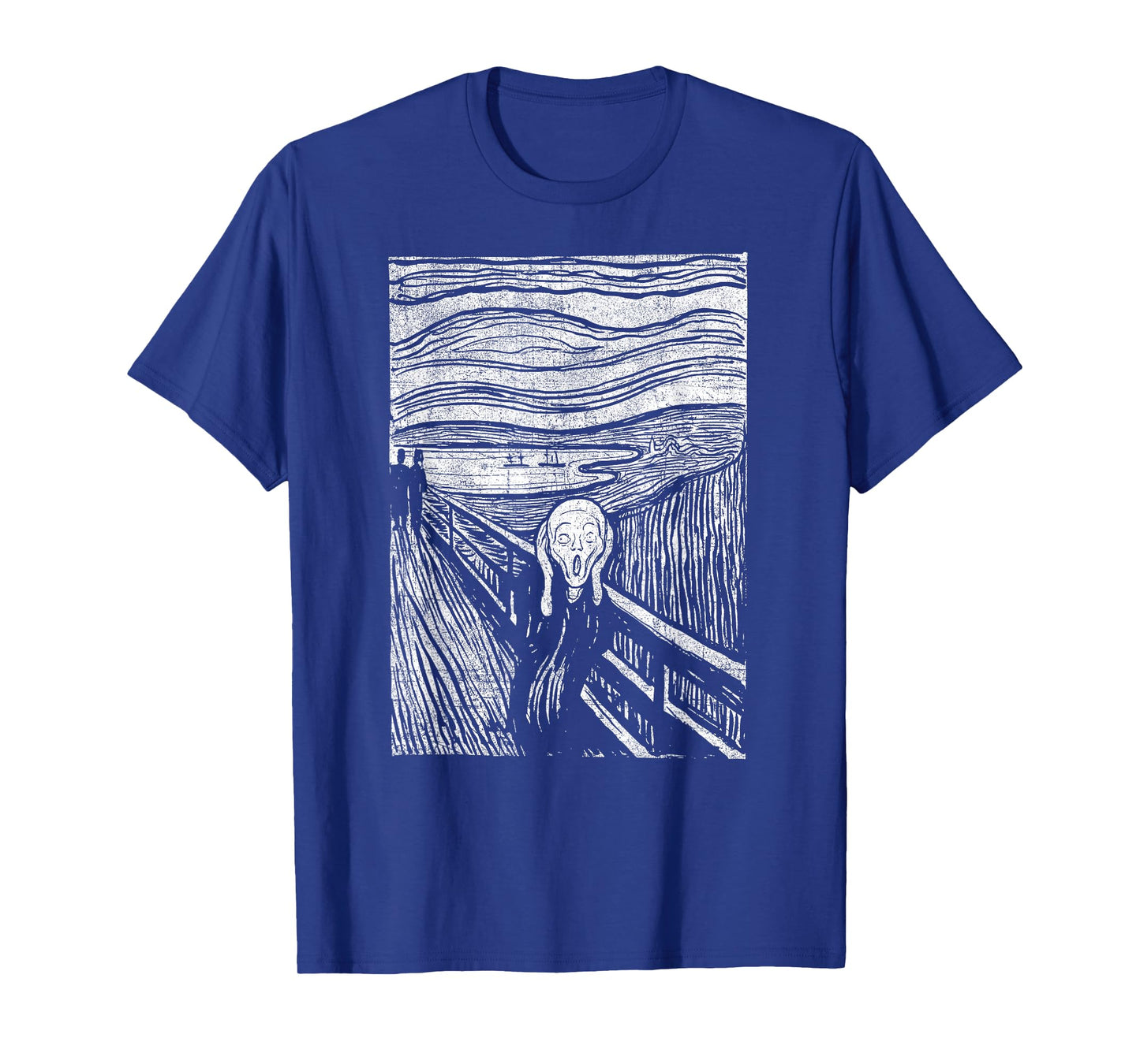 The Scream Famous Art by Munch Artist Painting Vintage T-Shirt