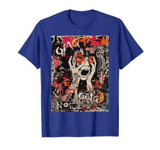 Japan Streetwear Cyberpunk Y2K Hip Hop Techwear Manga Anime T-Shirt