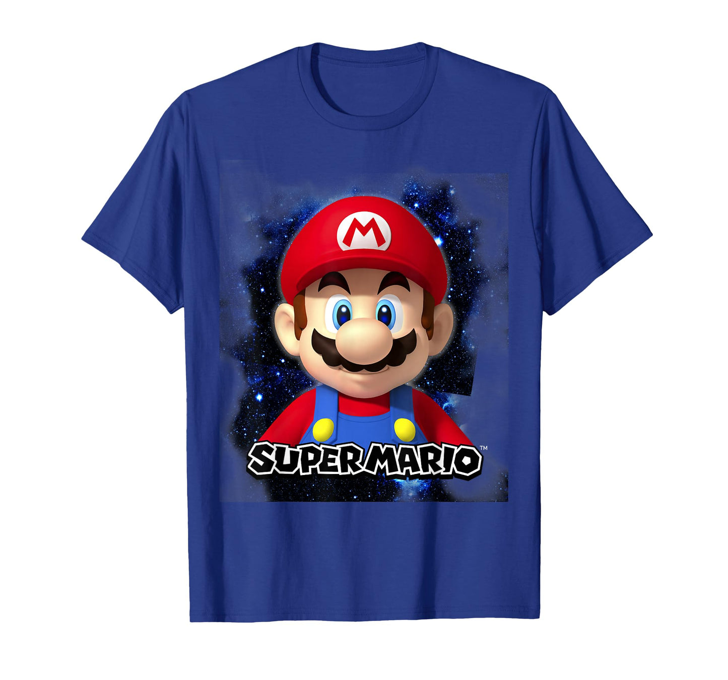 Super Mario Big Galaxy Nintendo Icon Mario Poster T-Shirt