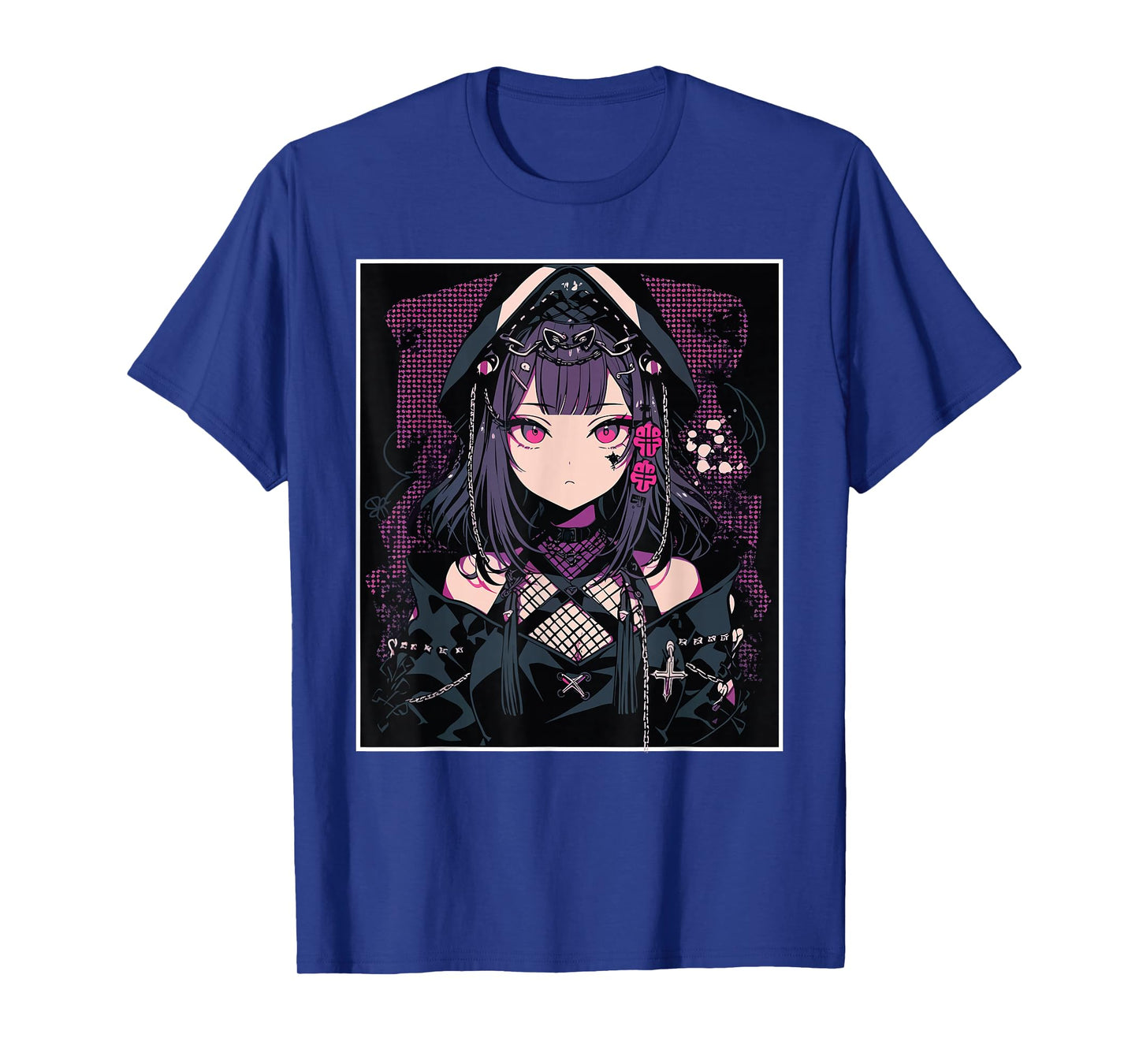 Anime Girl Gothic Waifu Japanese Aesthetic Kawaii Otaku T-Shirt