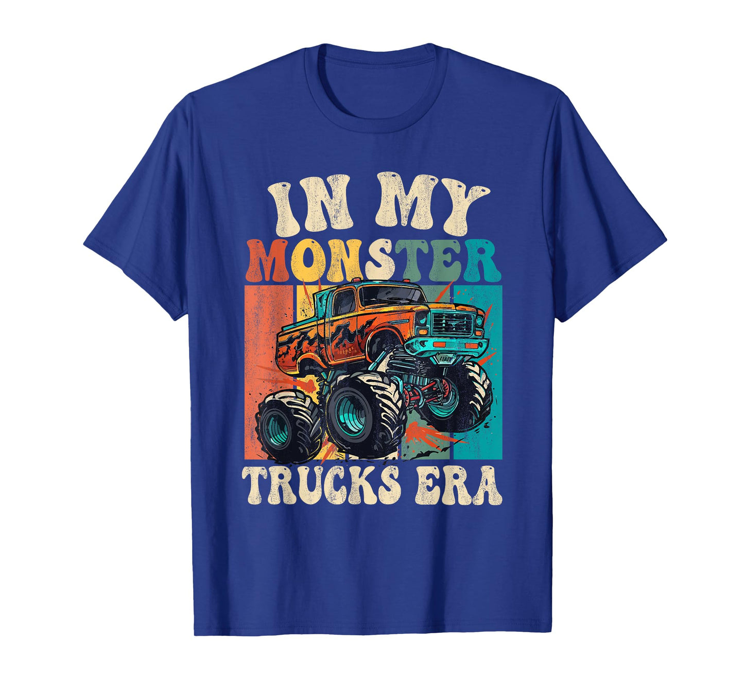 In My Monster Trucks Era Vintage Retro Monster Truck T-Shirt