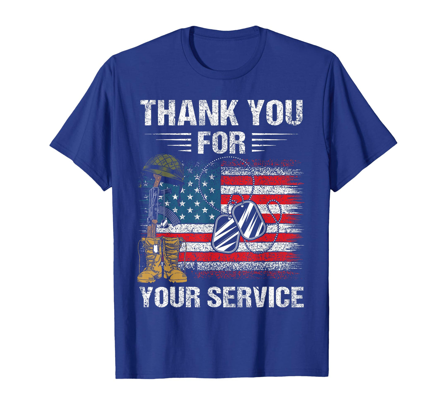 Veterans Day American Flag Veteran Thanks For Veterans Day T-Shirt