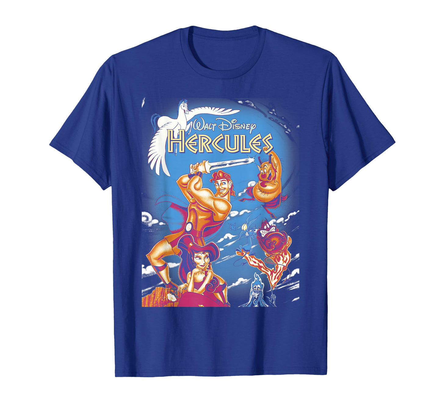 Disney Hercules Main Cast Movie Cover Graphic T-Shirt T-Shirt