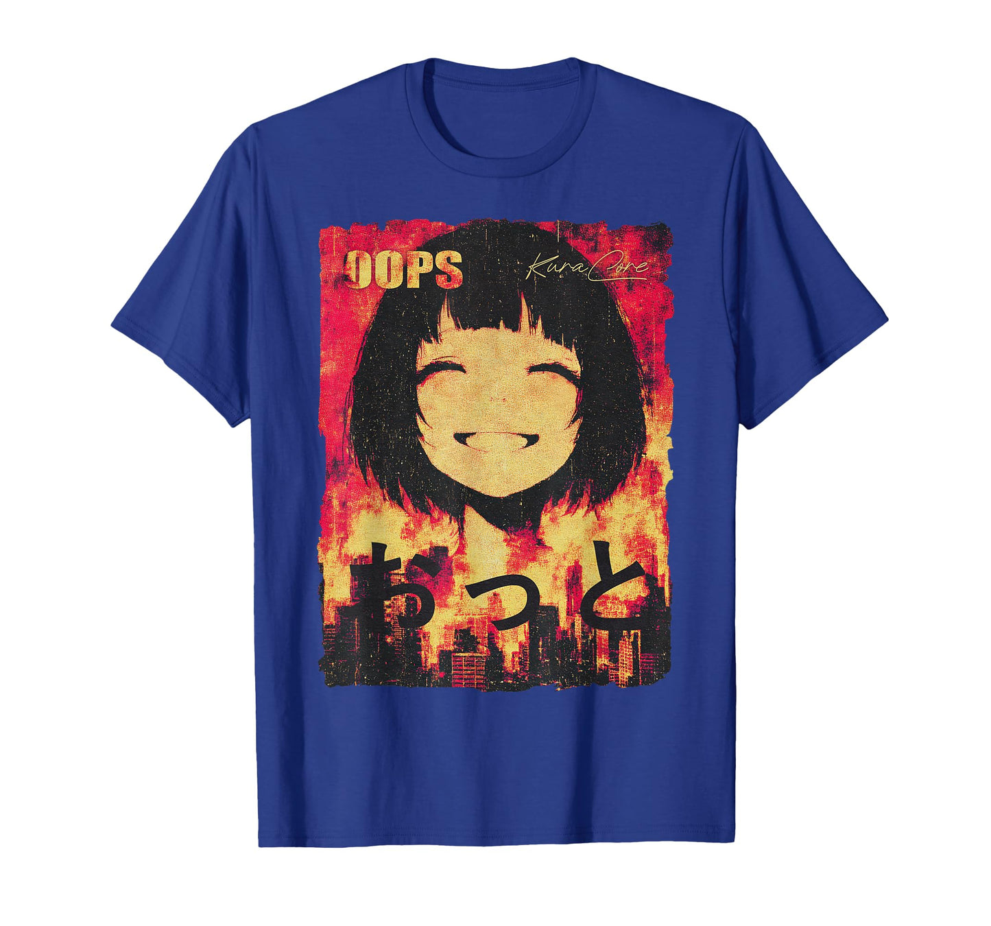 Japanese Streetwear Cyberpunk Y2K Techwear Retro Manga Anime T-Shirt