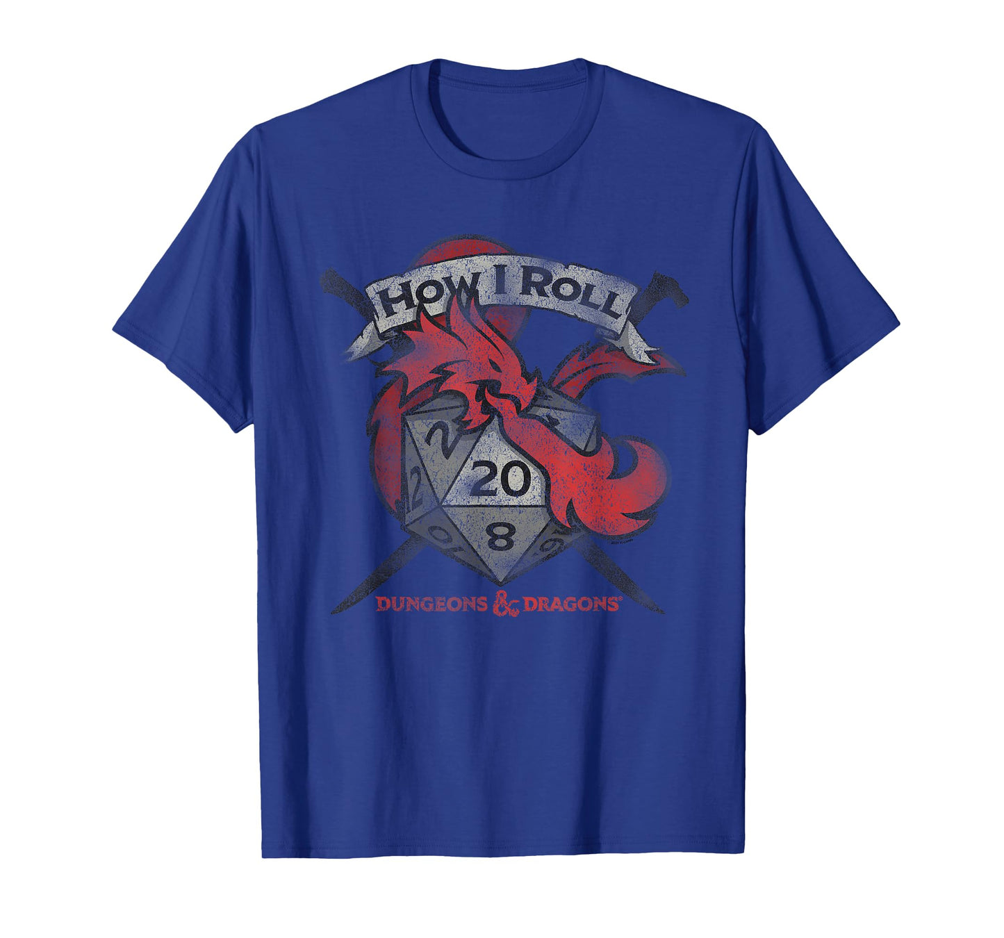 Dungeons & Dragons How I Roll T-Shirt
