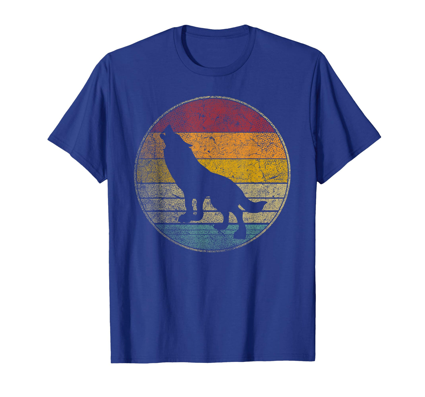 Wolf Wolves Shirt Love Sun Retro Vintage 70s 80s 90s Gift T-Shirt