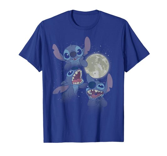 Disney Lilo & Stitch Moonlight Collage T-Shirt