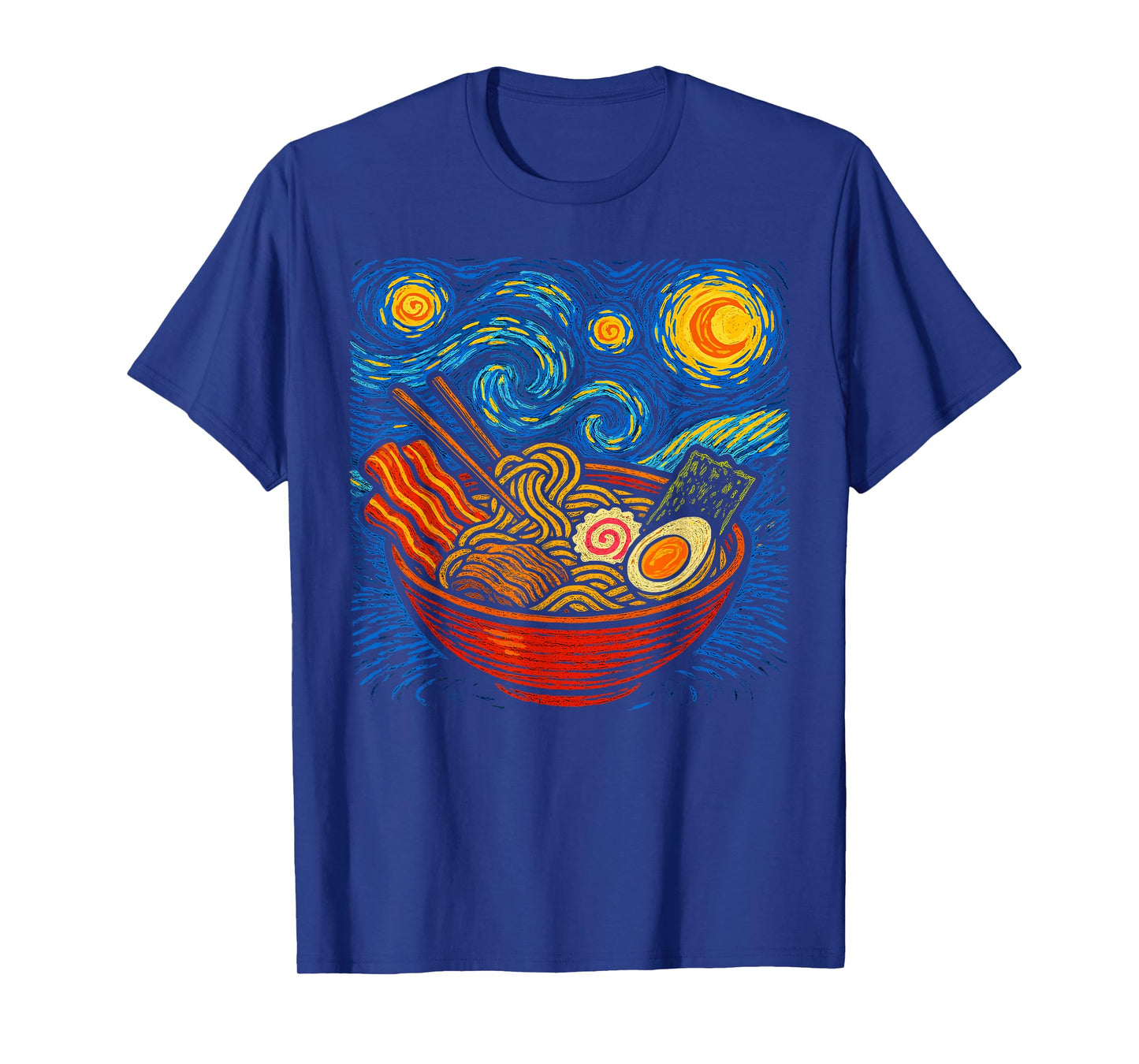 Novelty Art Drawing Men Women Kids Funny Ramen T-Shirt