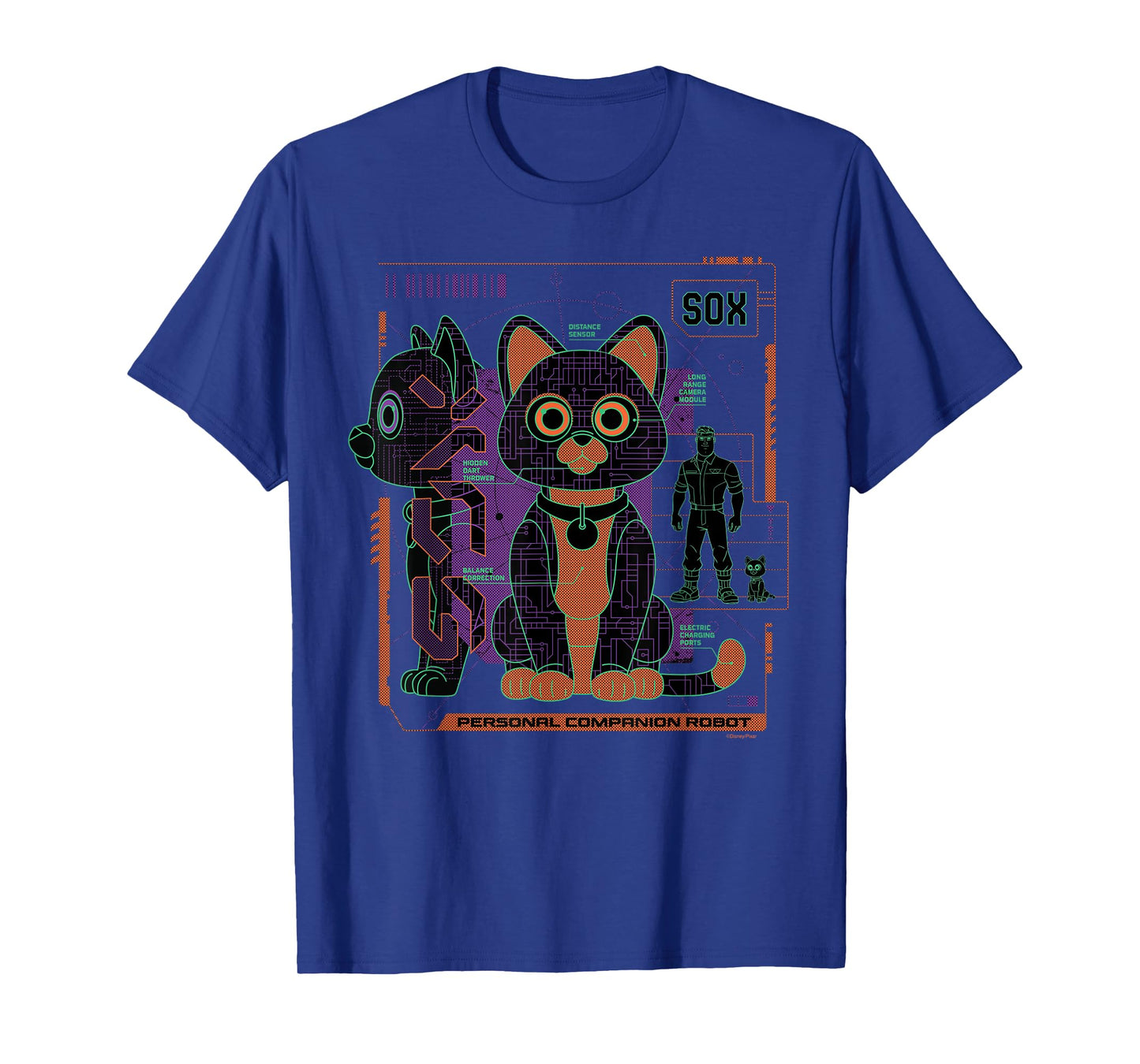 Disney Pixar Lightyear Sox Personal Companion Robot T-Shirt