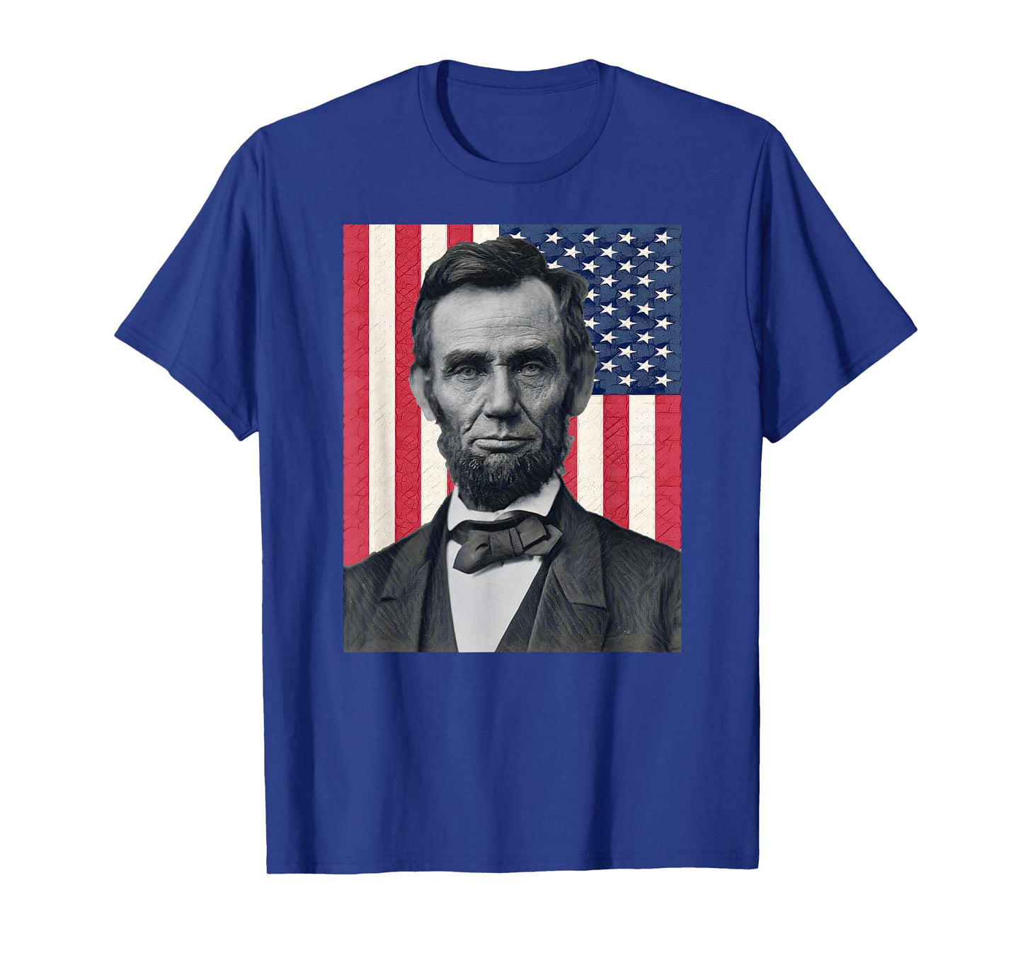 Abraham Abe Lincoln July 4th Holiday USA President Patriot T-Shirt