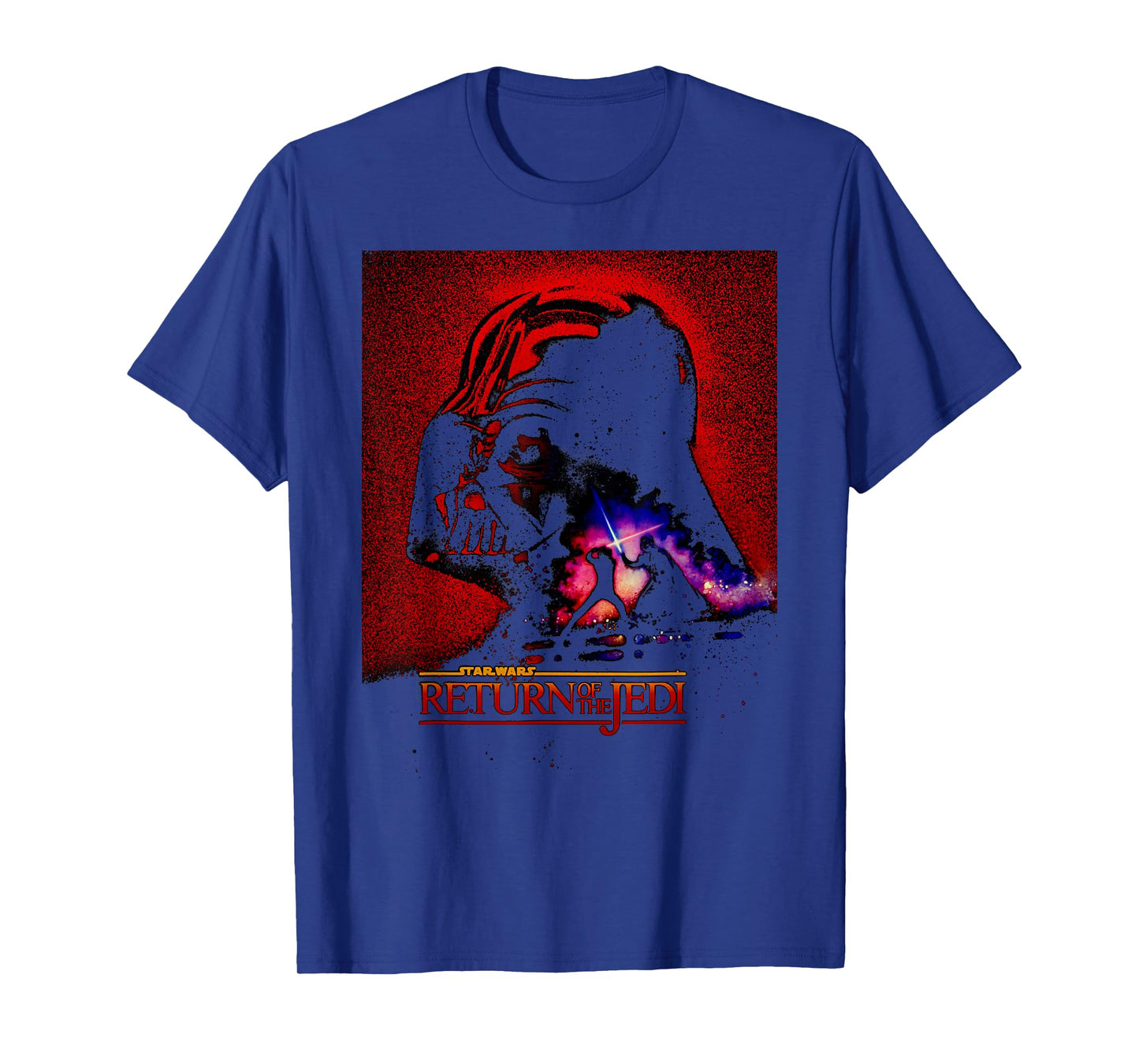 Star Wars Return Of The Jedi Darth Vader Dark Poster T-Shirt