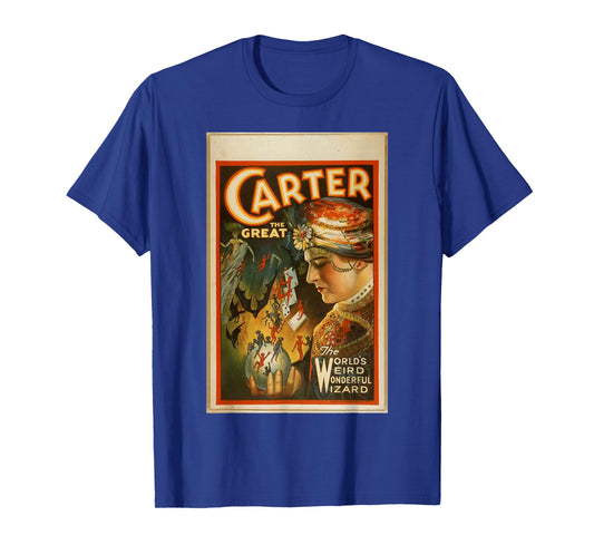 Carter The Great The World's Weird Wonderful Wizard T-Shirt