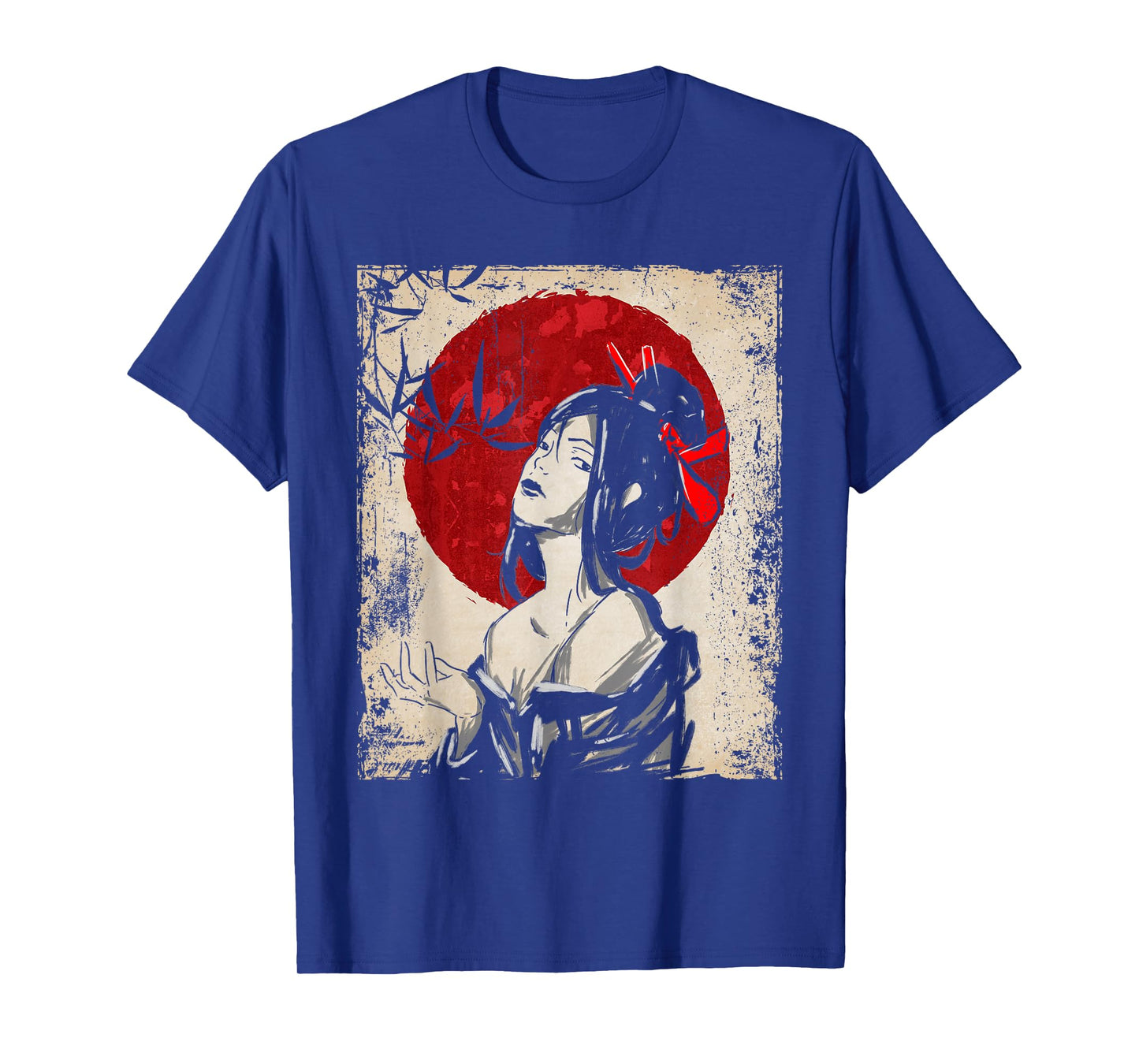 Japan Geisha Japanese Art Retro Women T-Shirt