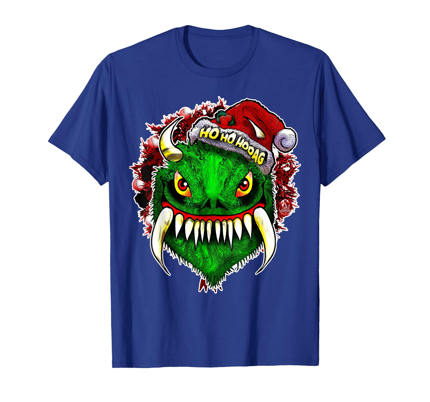 Funny Christmas Hodag Holiday Cryptid Monster Cryptozoology T-Shirt