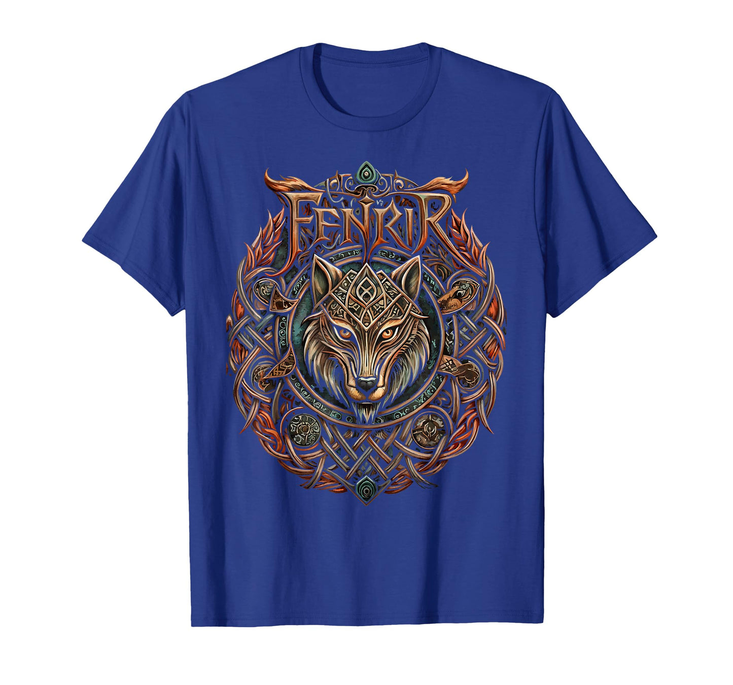 The Chains of Fenrir – Nordic Mythology & Fantasy Wolf T-Shirt