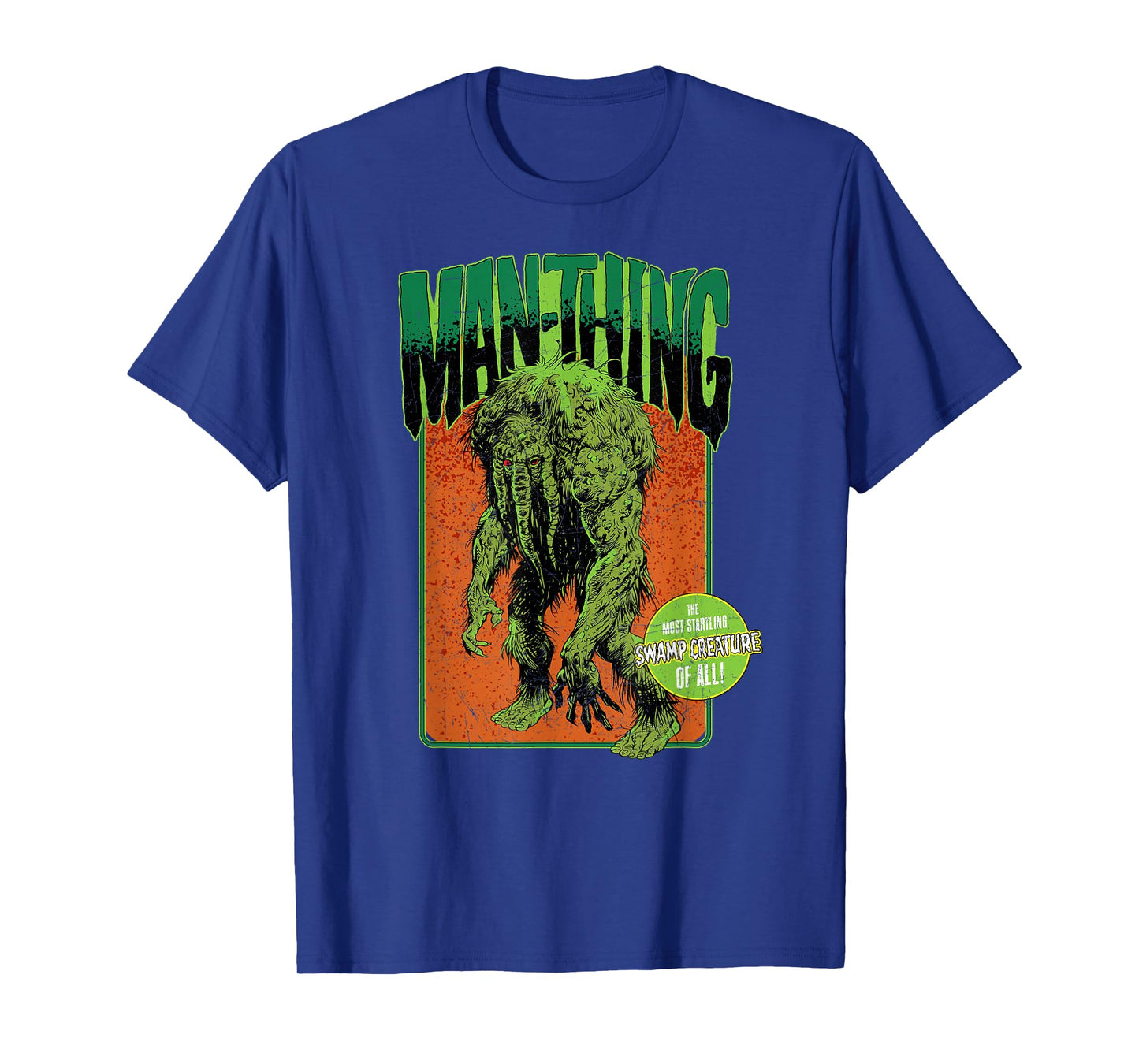 Marvel Monsters Man-Thing Starting Swamp Creature Halloween T-Shirt