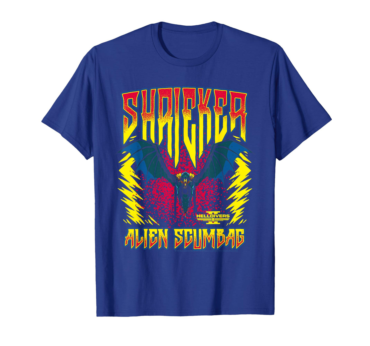 Helldivers 2 Sony Playstation Video Game Shrieker Scumbag T-Shirt