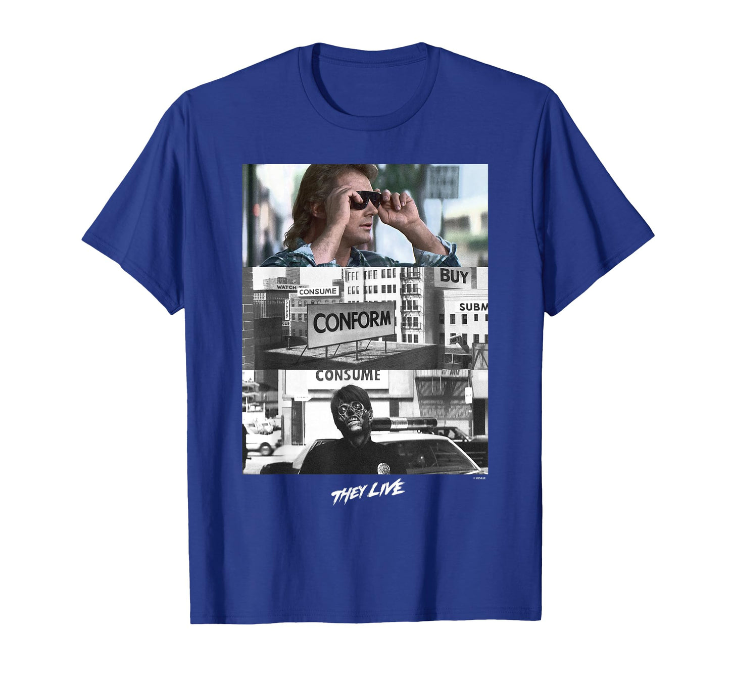 They Live John Nada Glasses Reveal T-Shirt