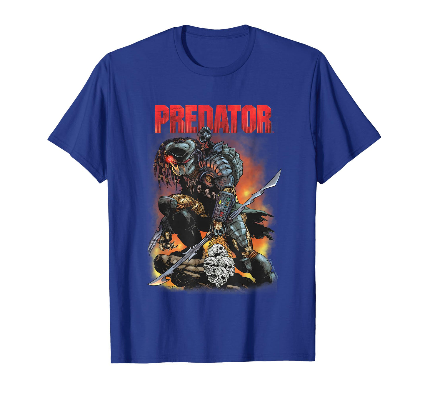 Predator Ready To Hunt Big Chest Iconic Retro Poster V2 T-Shirt
