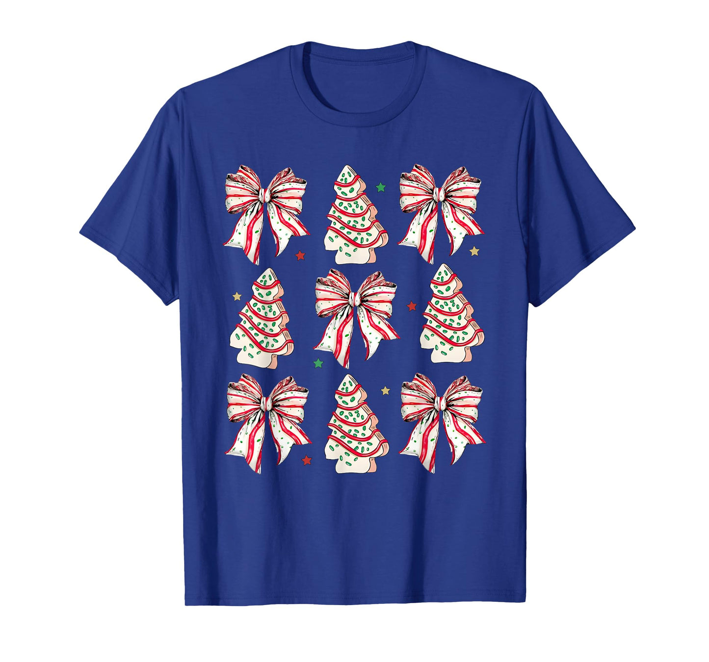 Coquette Bow Christmas Debbie Becky Jen Cake Lovers Girls T-Shirt