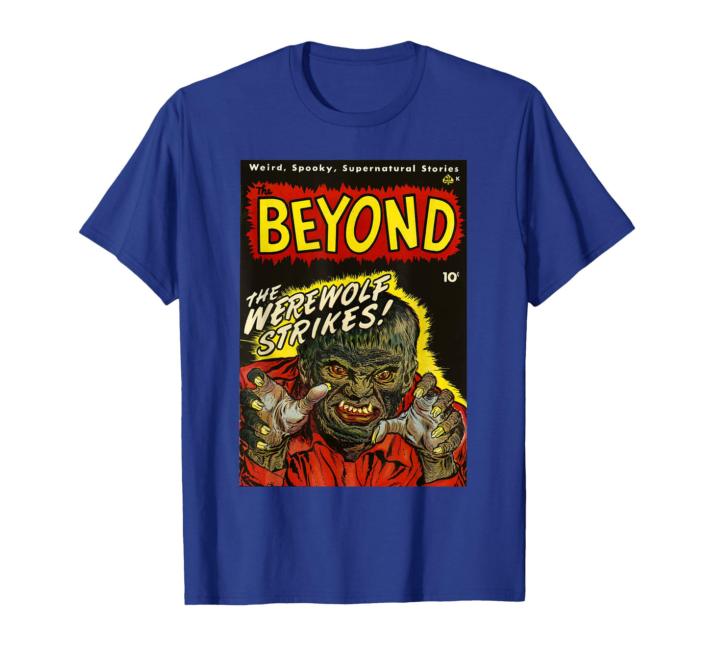Wolfman Halloween Monster Vintage Horror Movie Werewolf T-Shirt