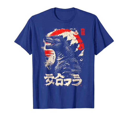 Anime Japanese Pop Art Dinosaur Japan Retro Vintage T-Shirt