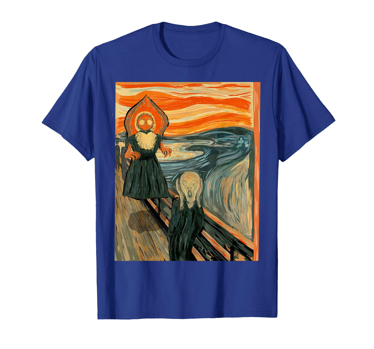 Funny Cryptids - Flatwoods Monster West Virginia Souvenir T-Shirt