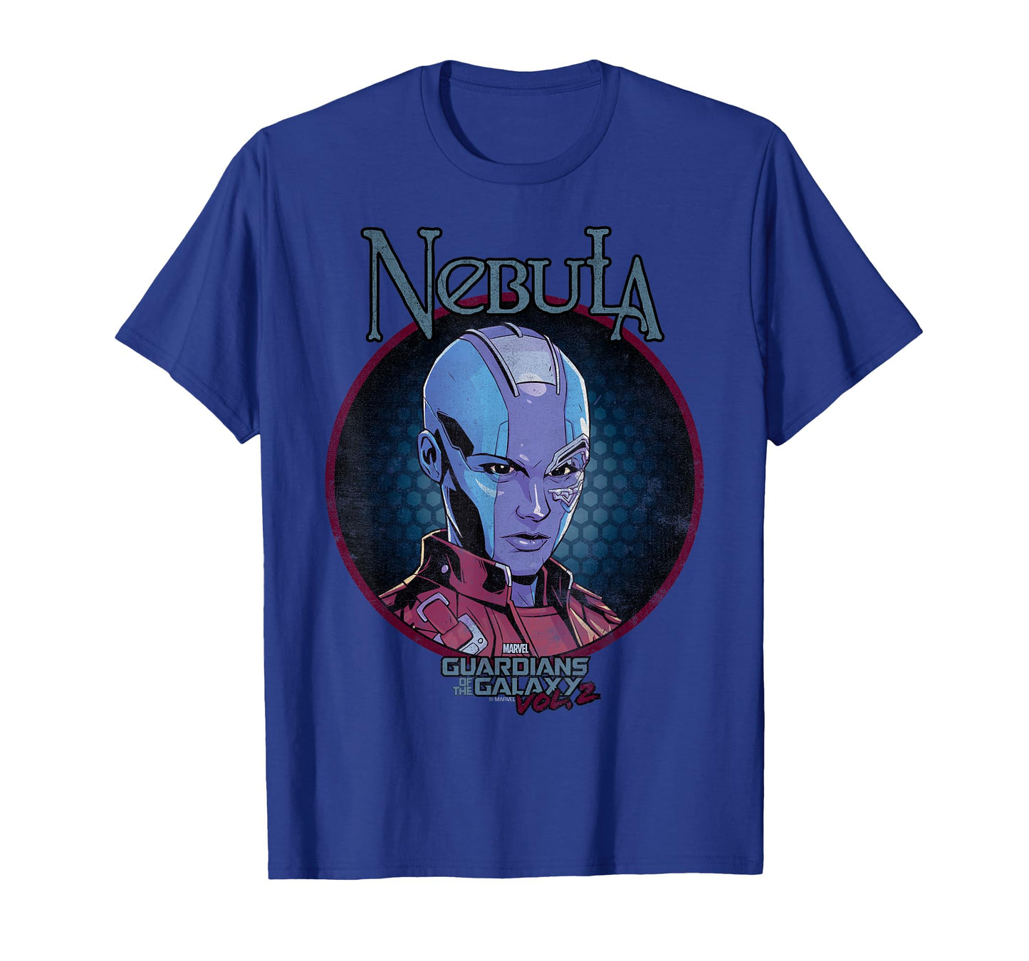 Marvel Guardians of The Galaxy Vol 2 Nebula Rock Portrait T-Shirt