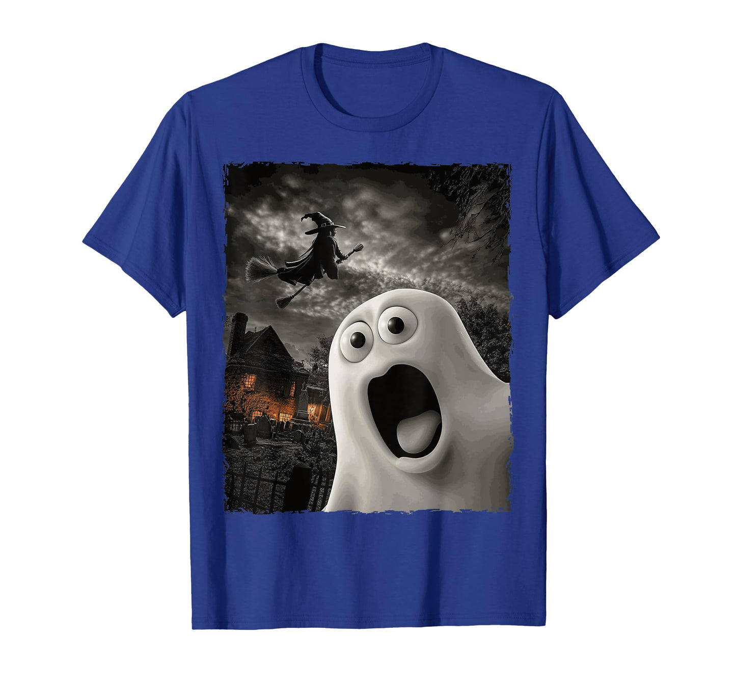 Funny Boo Ghost Witch Halloween Costume T-Shirt