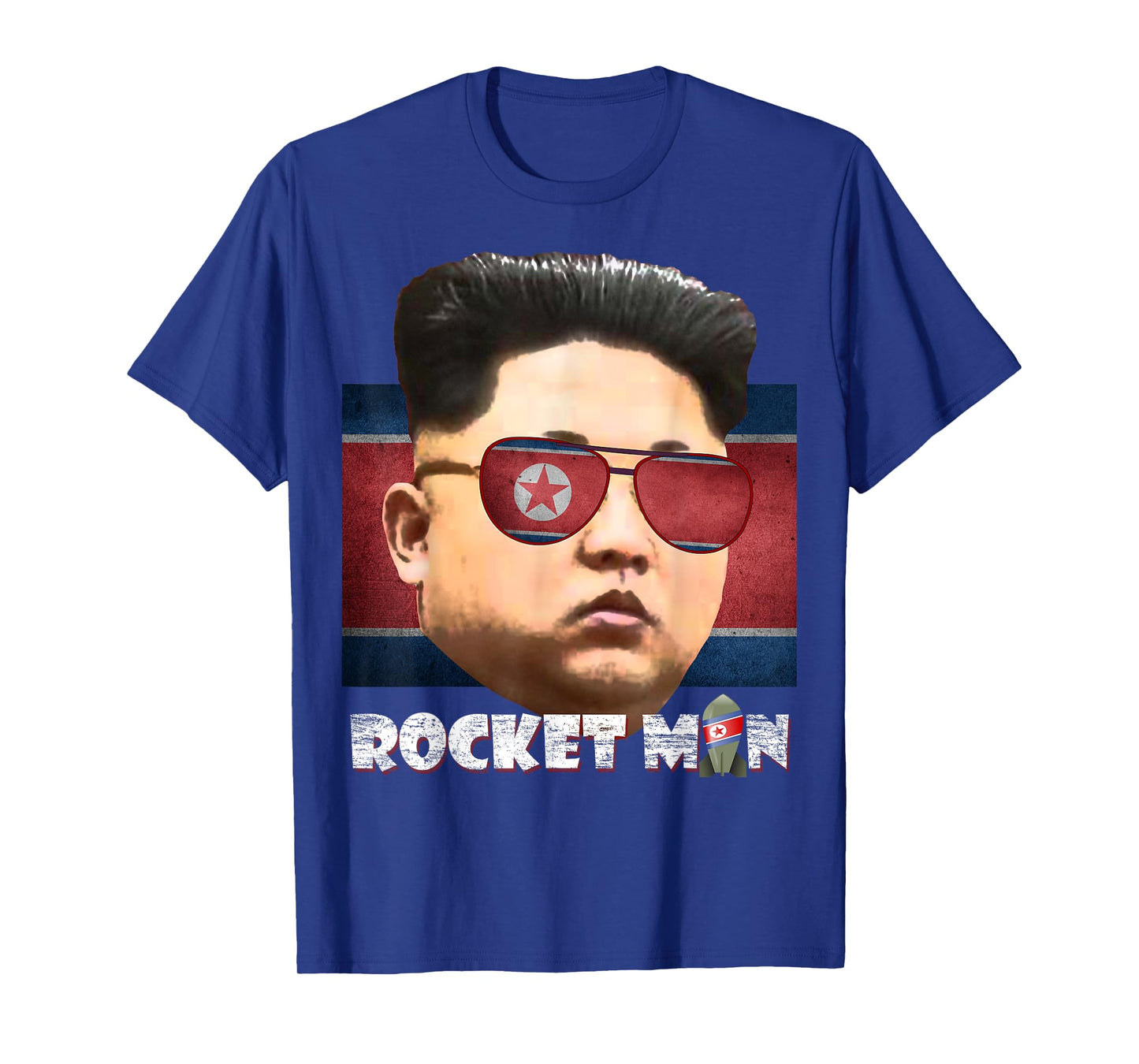 Cool Rocket Man Kim Jong-Un T-Shirt T-Shirt