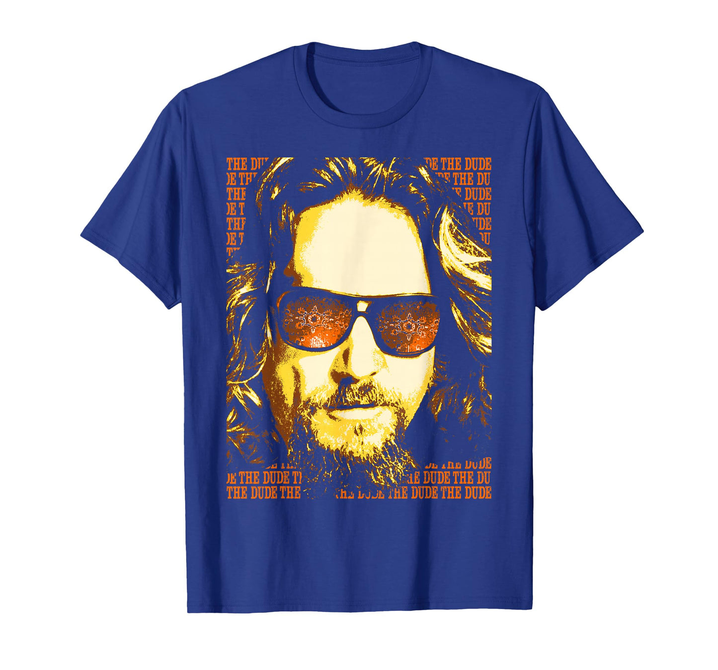 Big Lebowski The Dude Portrait Graphic T-Shirt T-Shirt