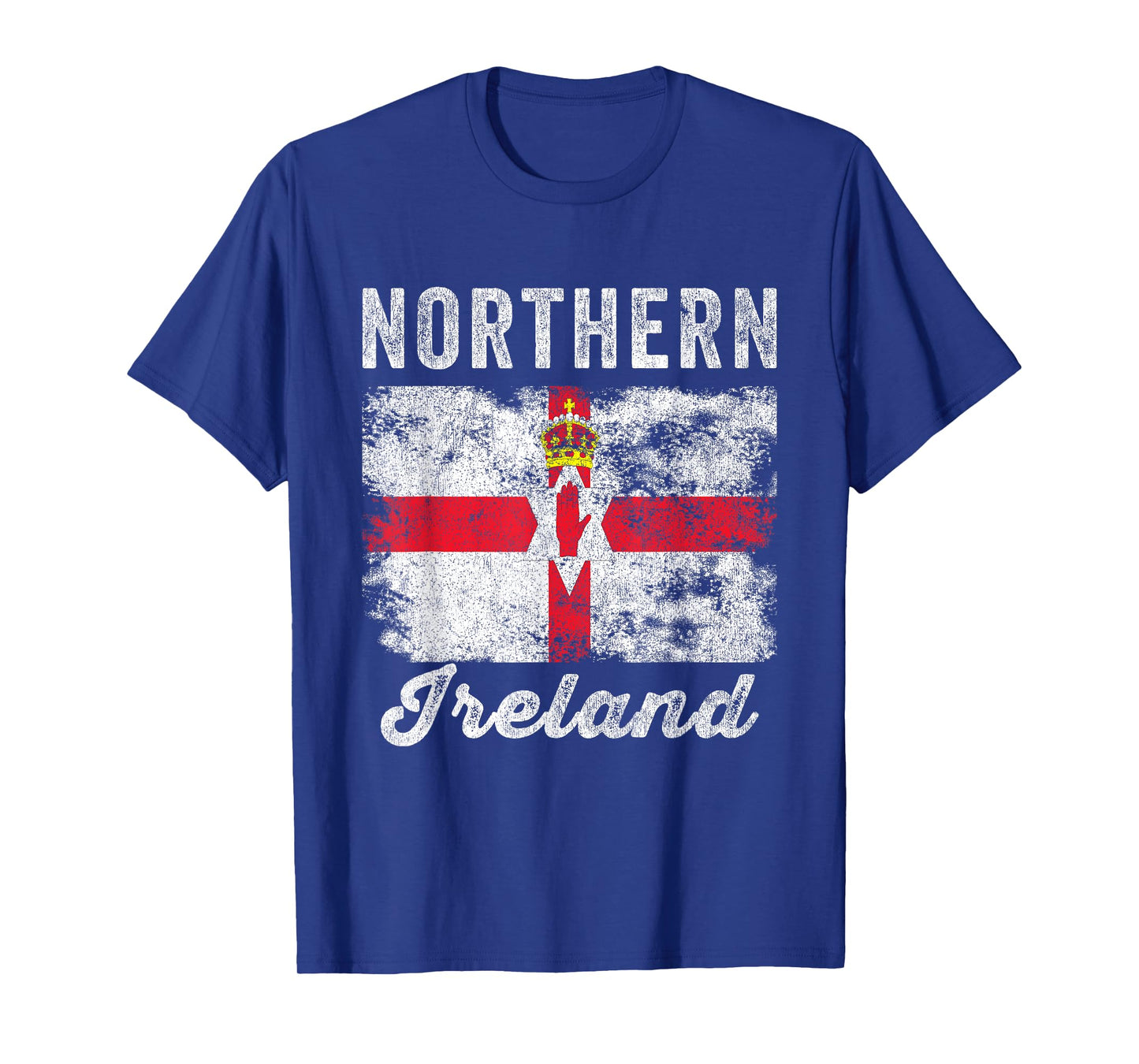 Northern Ireland Flag Distressed - Northern Irish Flag T-Shirt