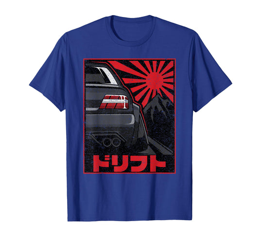 JDM Tokyo Japan Drift Race Car Tuning Retro Vintage Graphic T-Shirt