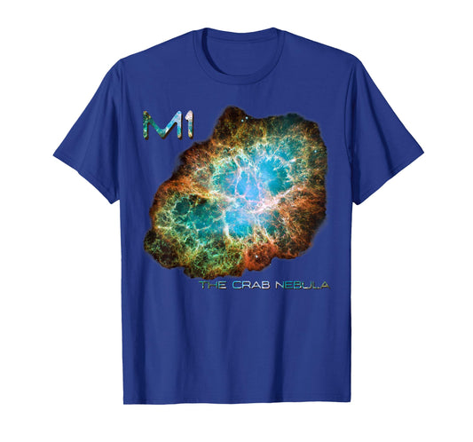 Space Astronomy M1 The Crab Nebula Messier Astronomers T-Shirt