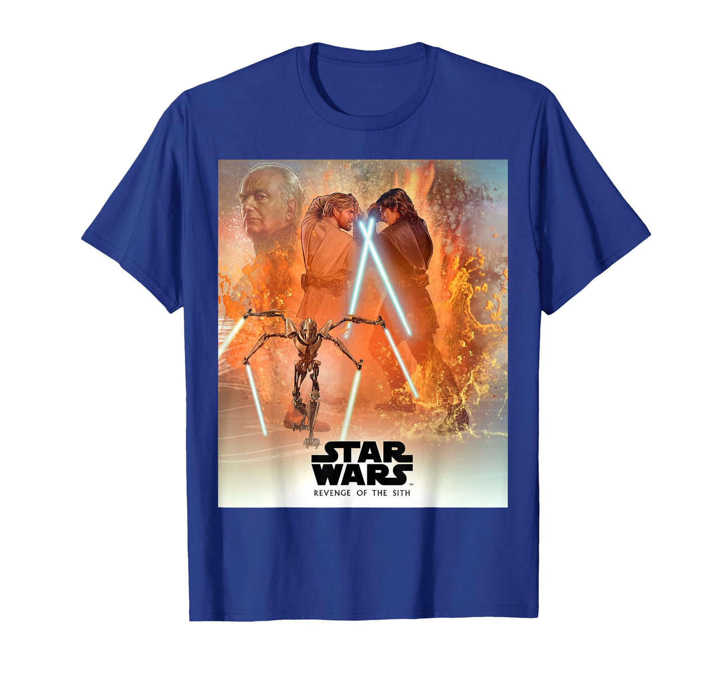 Star Wars Celebration Mural Revenge of the Sith Logo T-Shirt