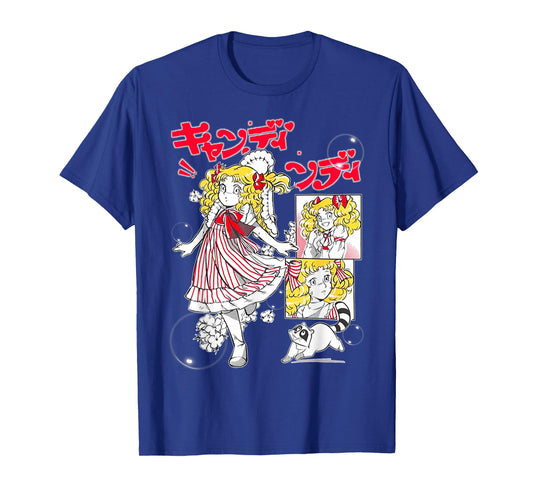 Manga Candy Candy Cartoon Japanese 80s Retro Vintage Anime T-Shirt