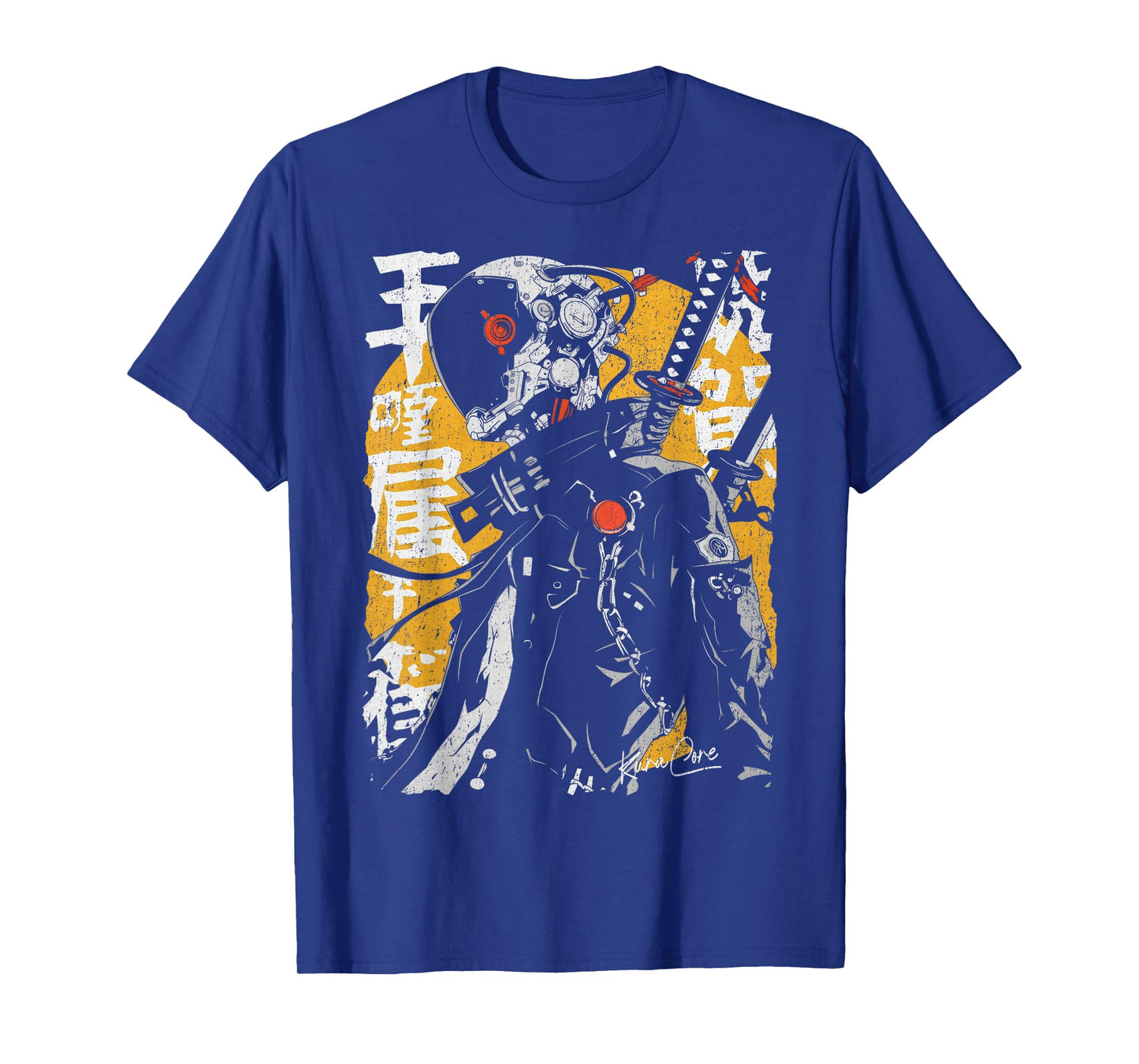 Japanese Streetwear Cyberpunk Y2K Techwear Retro Manga Anime T-Shirt
