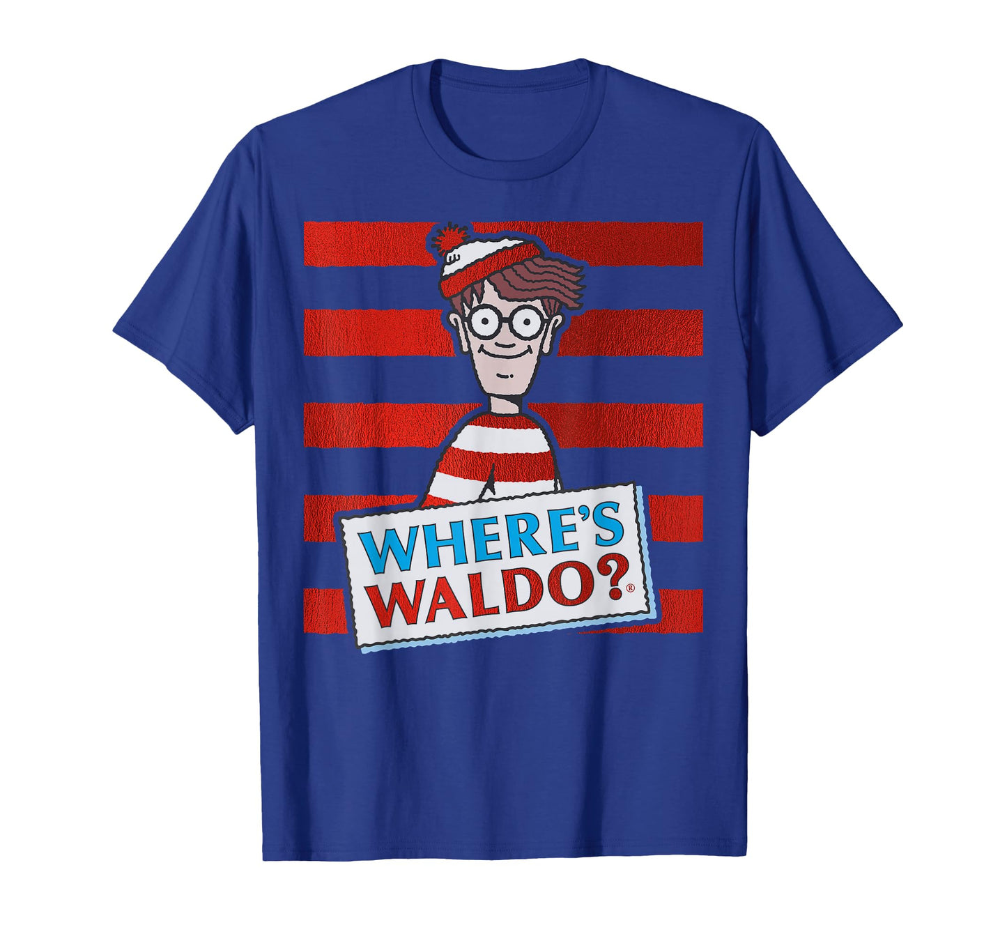 Where's Waldo Waldo Stripes T-Shirt