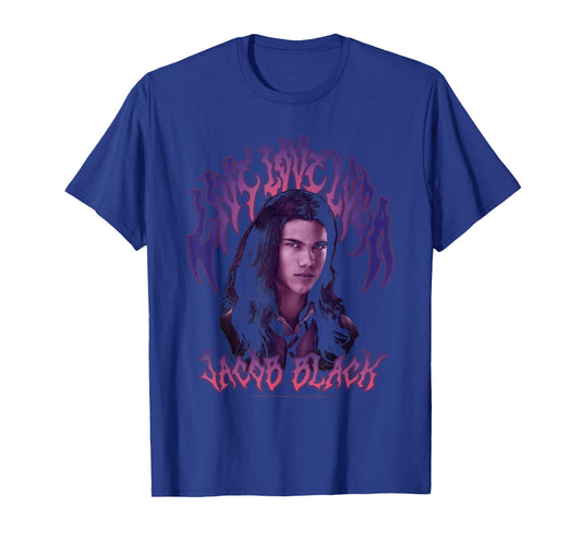 Twilight Live Love Loca Jacob Heavy Metal Werewolf Movie T-Shirt