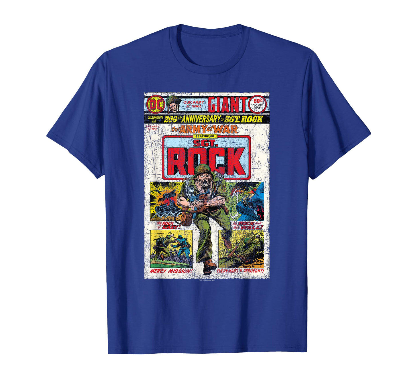 Justice League Sgt. Rock Cover T-Shirt