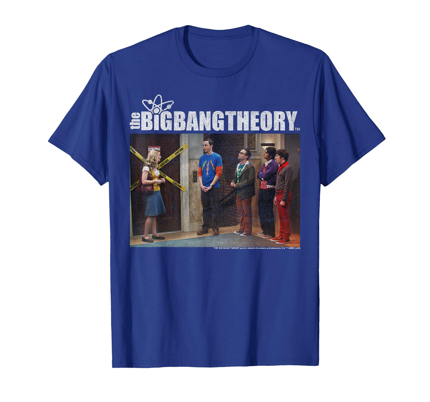 The Big Bang Theory Broken Elevator Group Shot T-Shirt