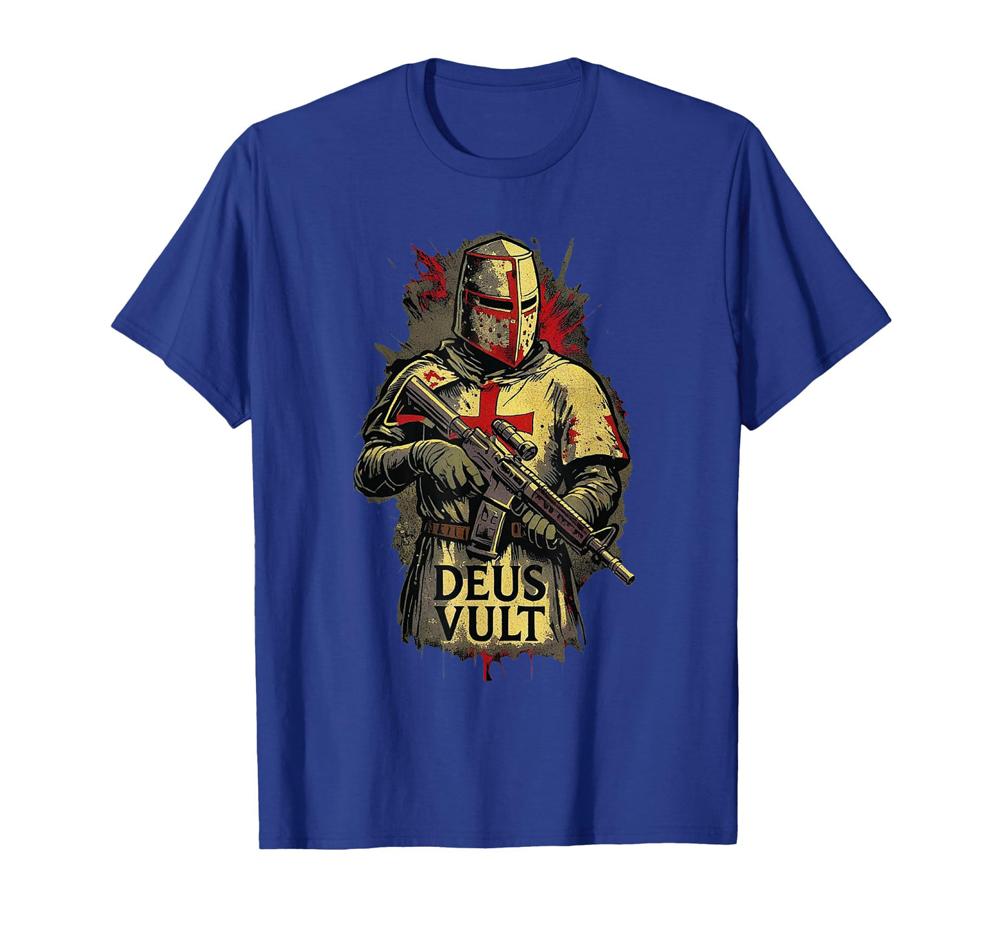 Catholic Knight Templar Crusader Cross T-Shirt