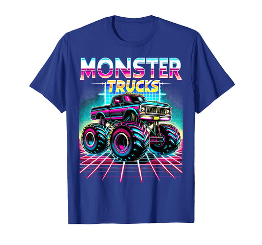 Monster Truck Retro Monster Trucks T-Shirt