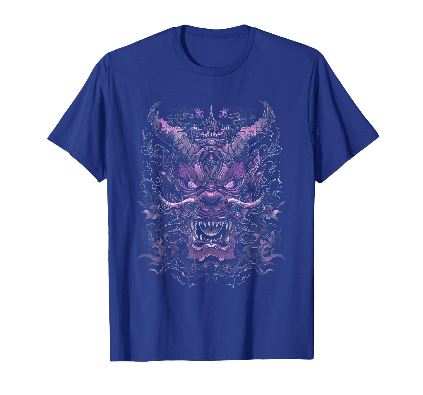Anime Goth Japanese Oni Demon Mythical Dragon Fantasy Art T-Shirt