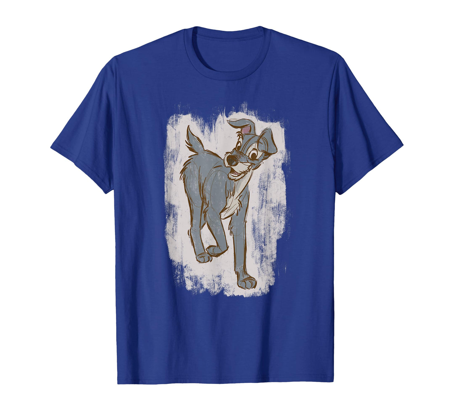 Disney Lady And The Tramp Strut Sketch T-Shirt