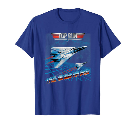 Top Gun Retro Chrome The Need for Speed Action Movie T-Shirt