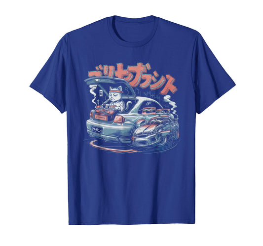 Japanese Car Tshirt Men JDM Japan Street Racing Streetwear T-Shirt
