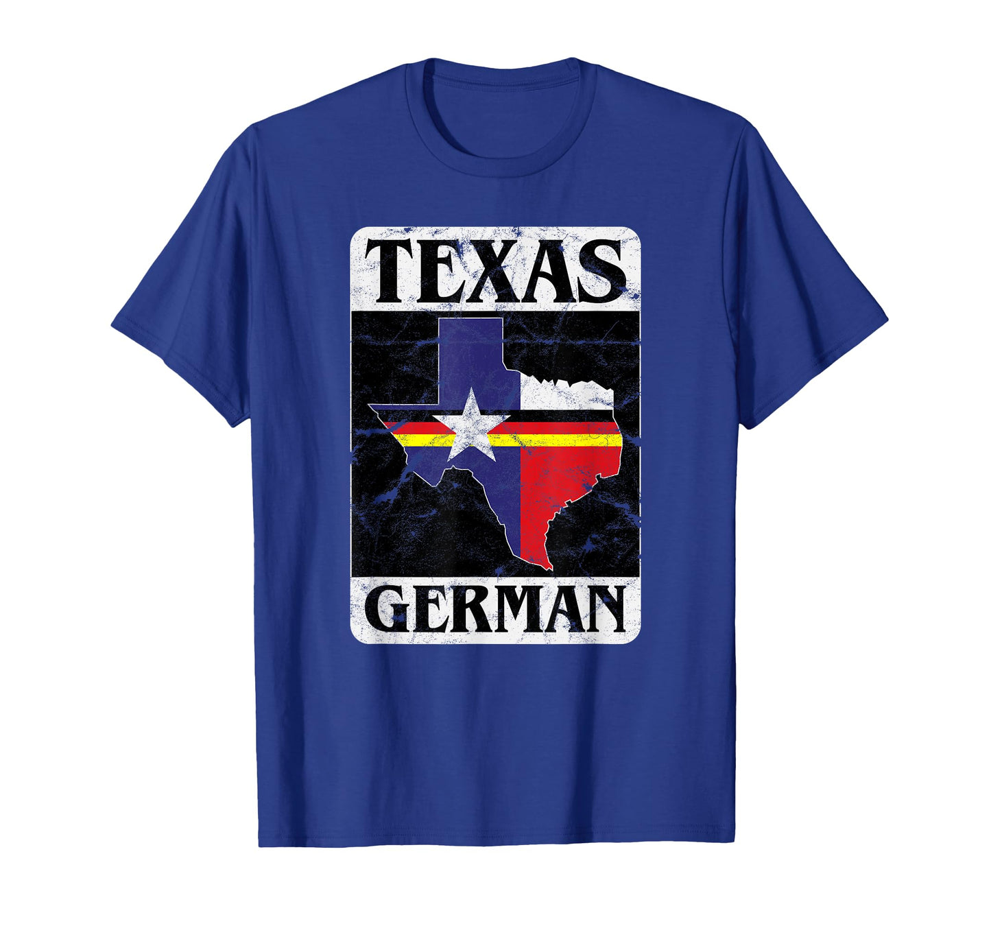 Texas German Flag Homecoming Design T-Shirt