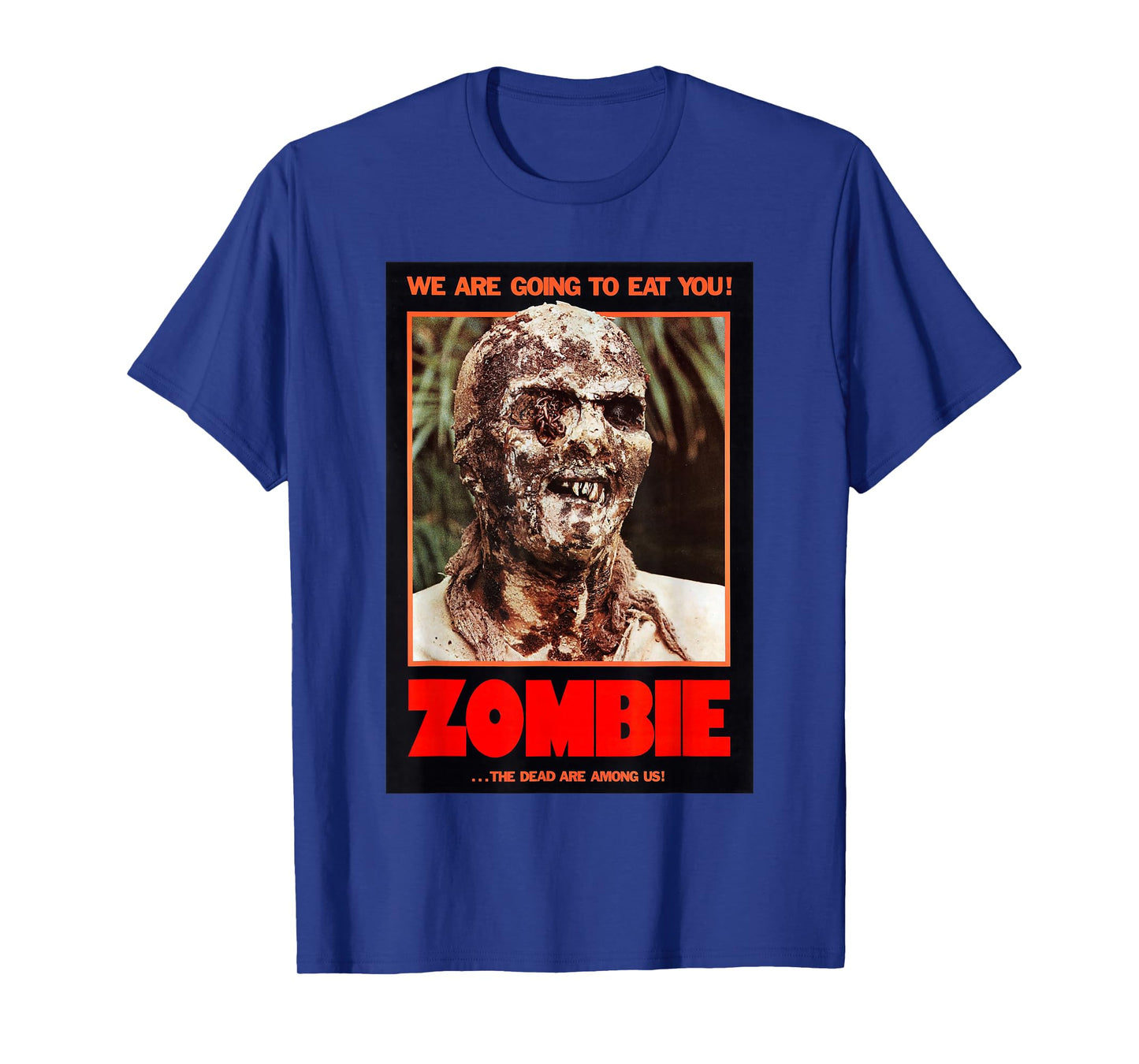 Zombie T-Shirt Funny B Horror Movie Poster T-Shirt